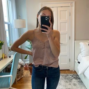 Abercrombie Lace Tank Top